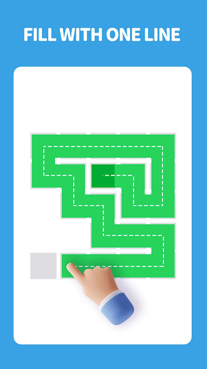 #1. 1 Line-Fill the blocks puzzle (Android) By: Shared Fun