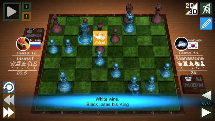 #10. World Chess Championship Pro (Android) By: MANASTONE