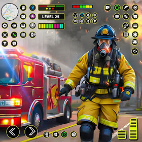 US Firefighter Truck Rescue 3D