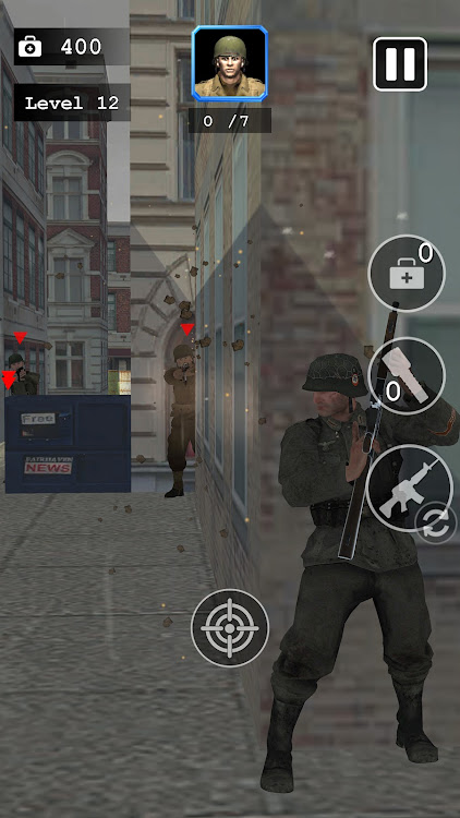 #8. Frontline War Survival Shooter (Android) By: Royal Game Terminal