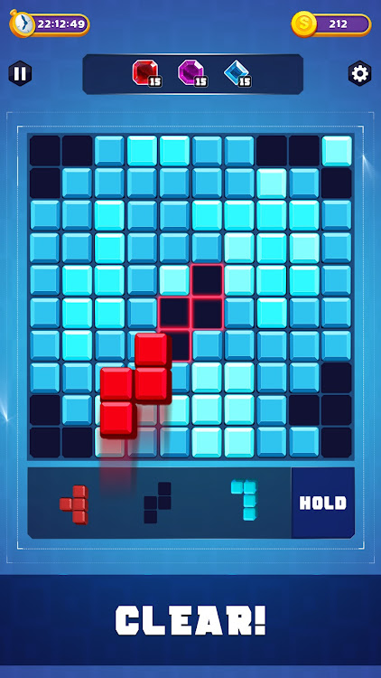 #3. Block Smash Puzzle Block Game (Android) By: Italy Games studios