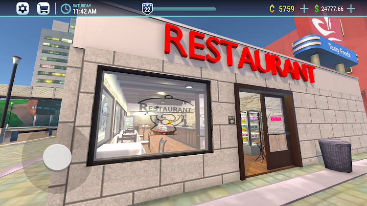 #6. Restaurant Simulator 3D Bar (Android) By: Digital Melody Games