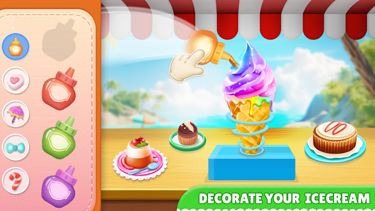 #3. Cone Ice Cream: Icecream Games (Android) By: Gaming Clan