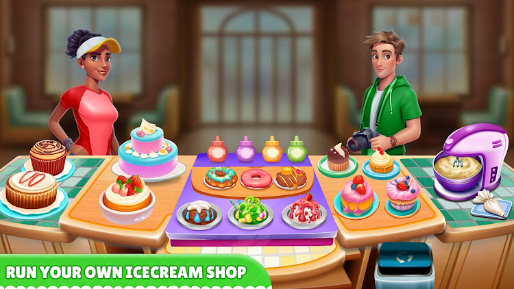 #2. Cone Ice Cream: Icecream Games (Android) By: Gaming Clan