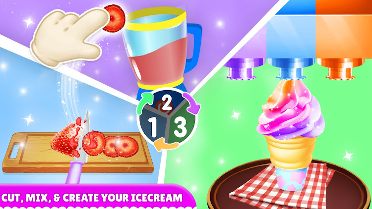 #9. Cone Ice Cream: Icecream Games (Android) By: Gaming Clan