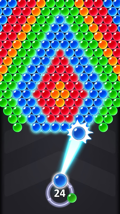 #2. Bubble Pop Mania - No Wifi (Android) By: JoyTap Inc.