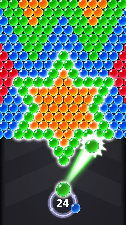 #5. Bubble Pop Mania - No Wifi (Android) By: JoyTap Inc.