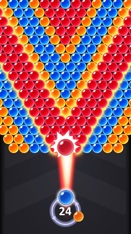 #9. Bubble Pop Mania - No Wifi (Android) By: JoyTap Inc.