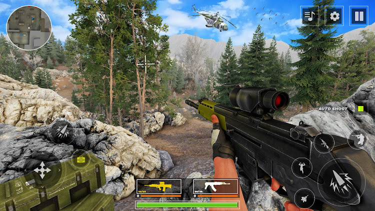 #5. War Sniper Strike: Gun Games (Android) By: FunPlay Games