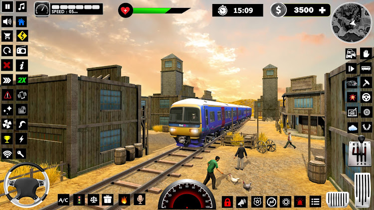 #8. Real Train Driving Simulator (Android) By: Origin Gamez