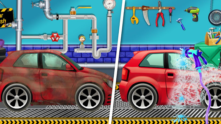 #3. Car Spa - Car Mechanic Game (Android) By: rsapps