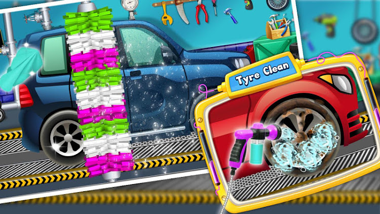 #4. Car Spa - Car Mechanic Game (Android) By: rsapps