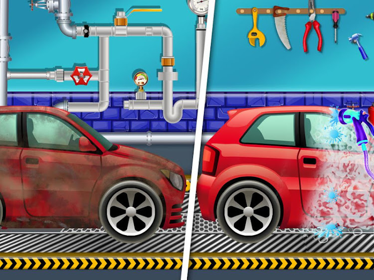 #9. Car Spa - Car Mechanic Game (Android) By: rsapps