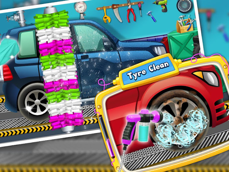 #10. Car Spa - Car Mechanic Game (Android) By: rsapps