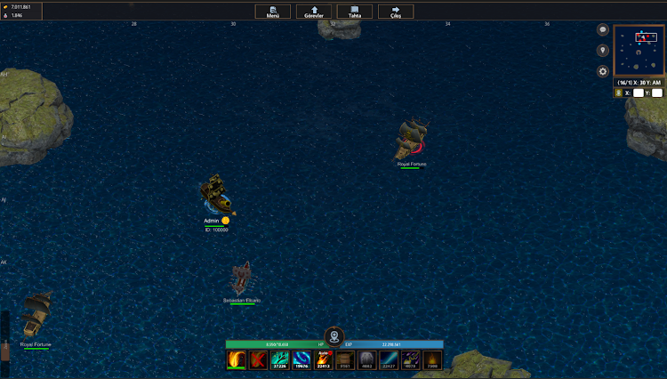 #7. Battle of Sea: Pirate Fight (Android) By: Gamepatron