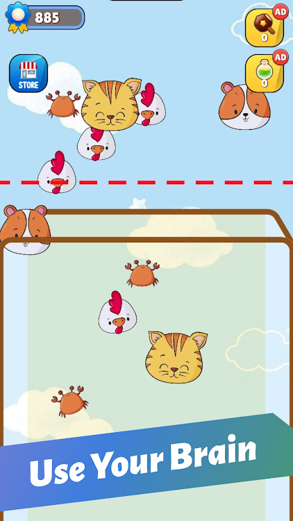 #2. Animals Merge- Mix and Match (Android) By: World of Web- WOW