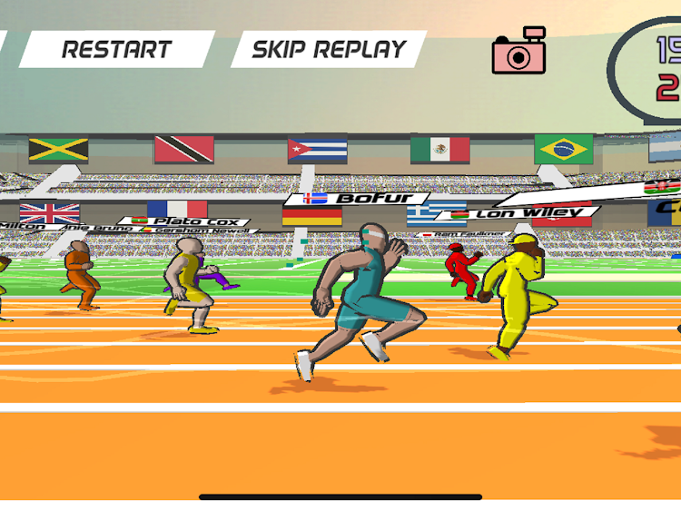 #7. Speed Stars: Running Game (Android) By: Miniclip.com