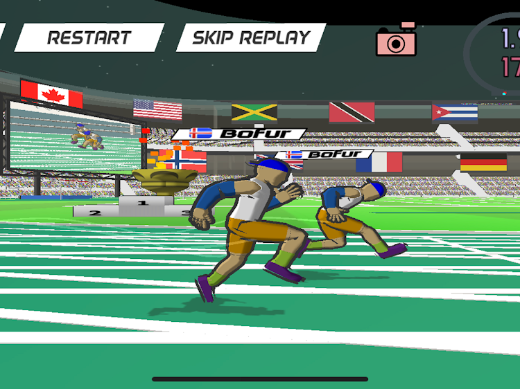 #10. Speed Stars: Running Game (Android) By: Miniclip.com