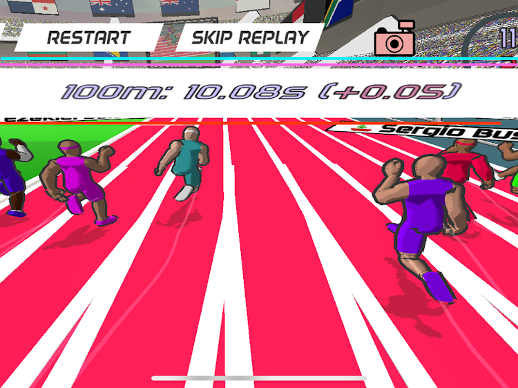 #8. Speed Stars: Running Game (Android) By: Miniclip.com