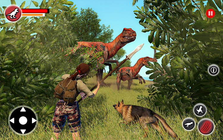 #3. Dinosaur Jurassic Monster Game (Android) By: Black Gaming Studio(BGS)