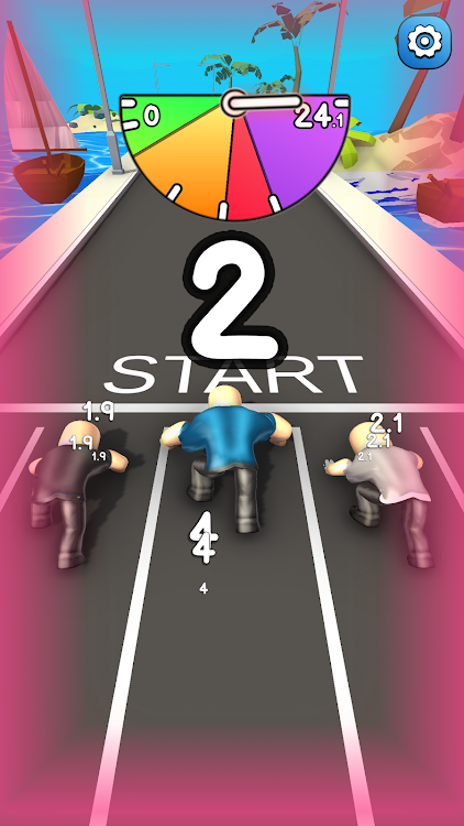 #7. Race Clicker: Tap Tap Game (Android) By: CASUAL AZUR GAMES