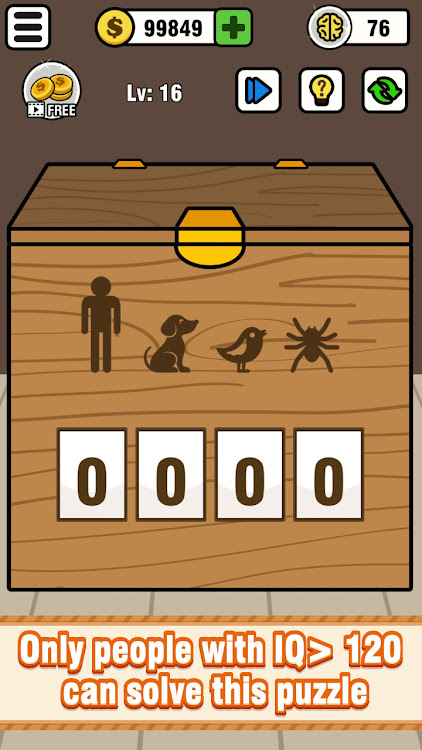 #6. Puzzle Box - Brain Teaser Game (Android) By: Game Empire Studio