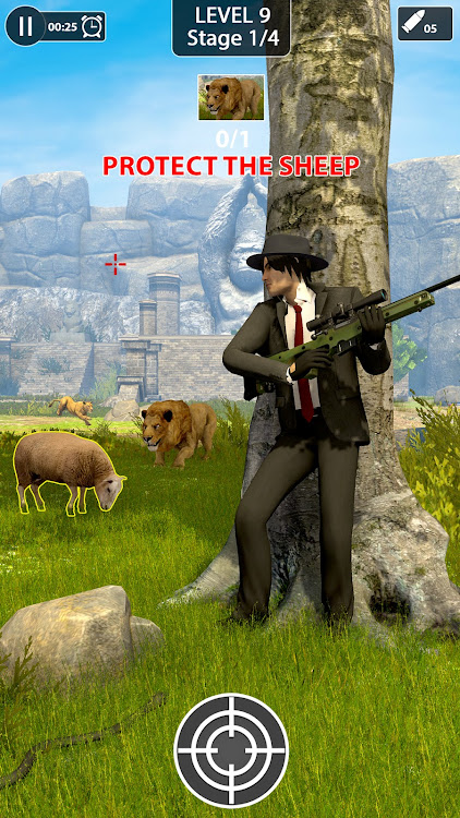 #7. Animal Shooting: Jungle Hunter (Android) By: Frenzy Games Studio