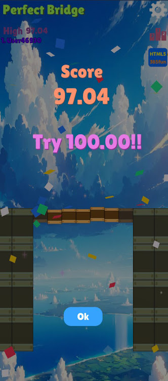 #4. Perfect Bridge (Android) By: wind