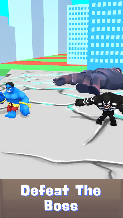 #5. Clash Heroes- Superhero Fight (Android) By: Real Champ Games