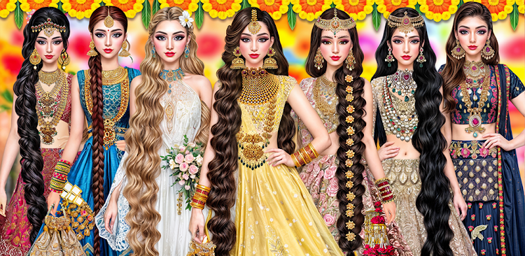 #8. Bridal Wedding: Dressup Game (Android) By: Fashion House Girl