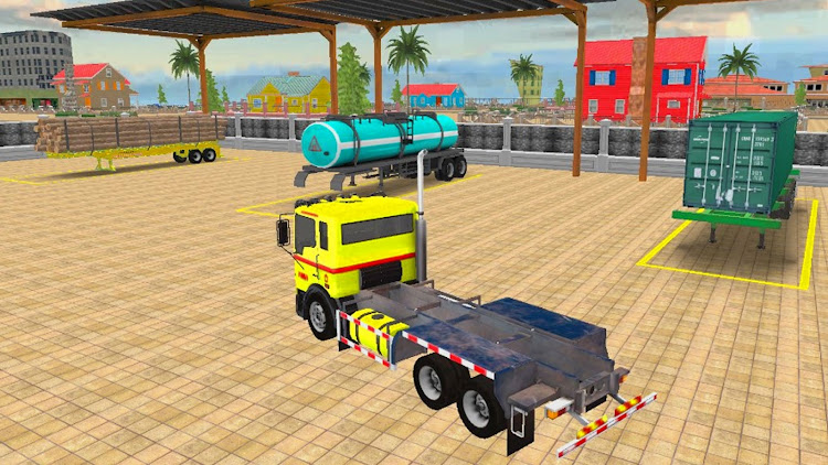 #4. Truck Games Euro Truck Driving (Android) By: Skyroute Gamers