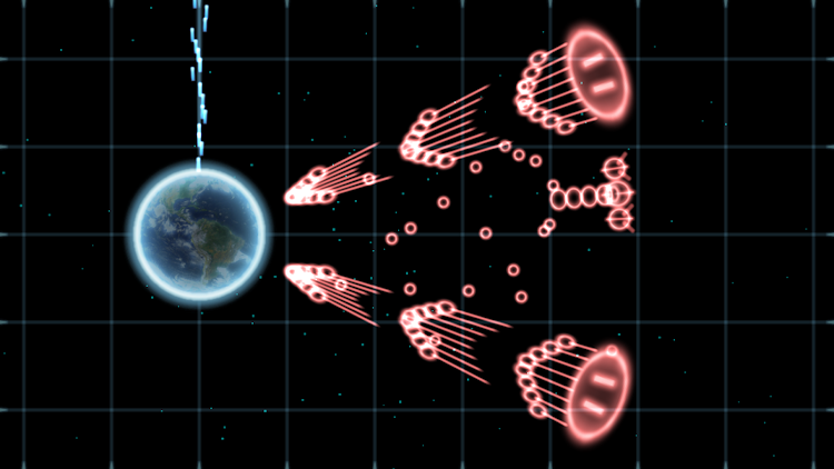 #4. Blue Defense: Second Wave! (Android) By: Cat in a Box Software