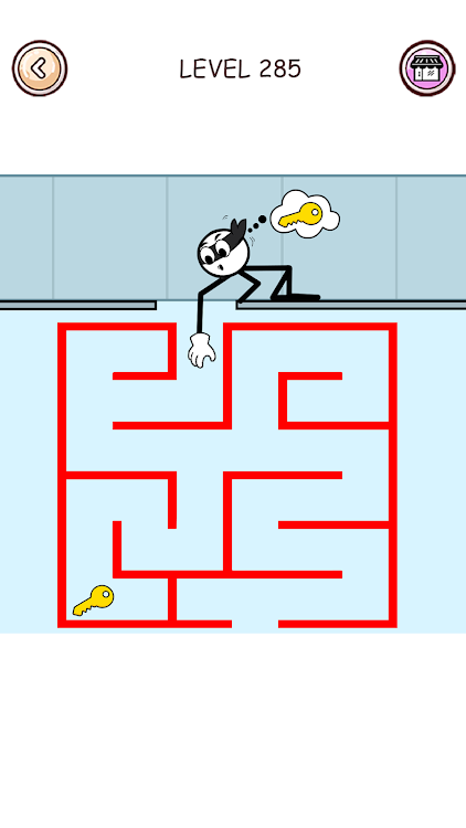 #3. Stick Robber: Brain Puzzle (Android) By: Happy Giggles