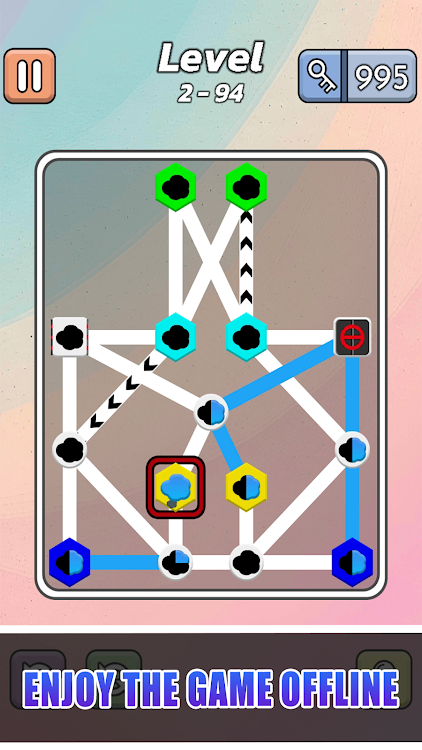 #4. One Line - Find a Path (Android) By: SmithGameLAB