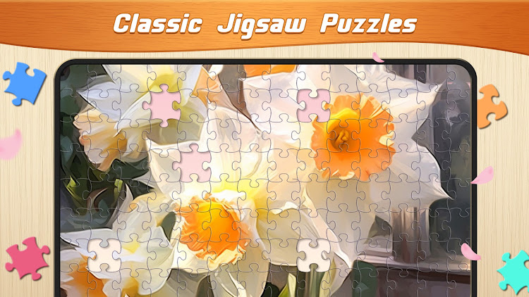 #6. Daily Jigsaw Puzzles (Android) By: Big Cake Apps