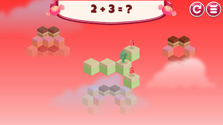 #2. Sweet Math (Android) By: Space Frog Games