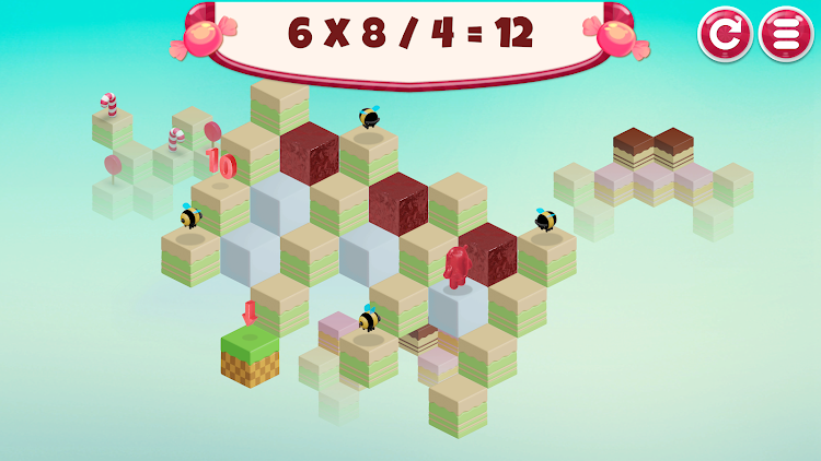 #4. Sweet Math (Android) By: Space Frog Games