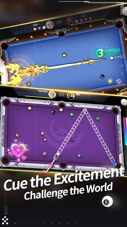 #2. Billiards 8-Ball Pool Table 3D (Android) By: Zongyi Technology Co., Ltd