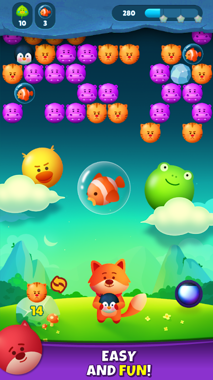 #8. Bubble Shooter Pop Mania (Android) By: Orange Studios Games