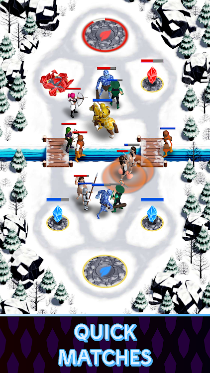 #2. The Battle of Crystals (Android) By: GleickApps