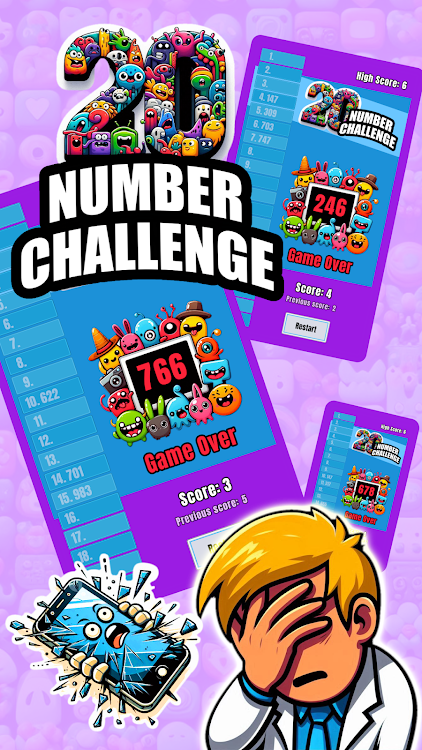 #8. 20 Number Challenge Game (Android) By: GGDS - Idle Tycoon Games