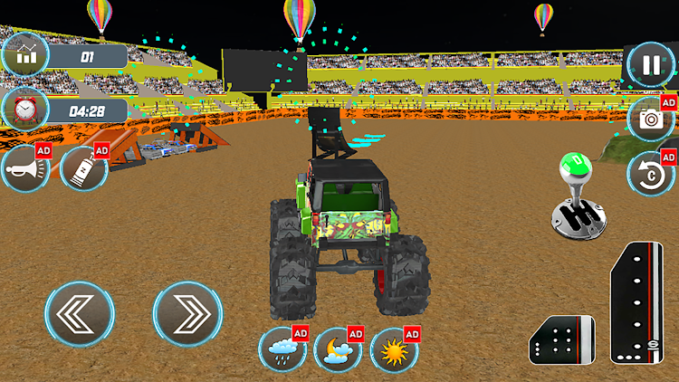 #4. Extreme Monster Truck Driving (Android) By: GoodBerry Games