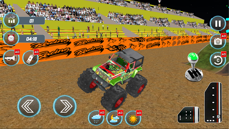 #8. Extreme Monster Truck Driving (Android) By: GoodBerry Games