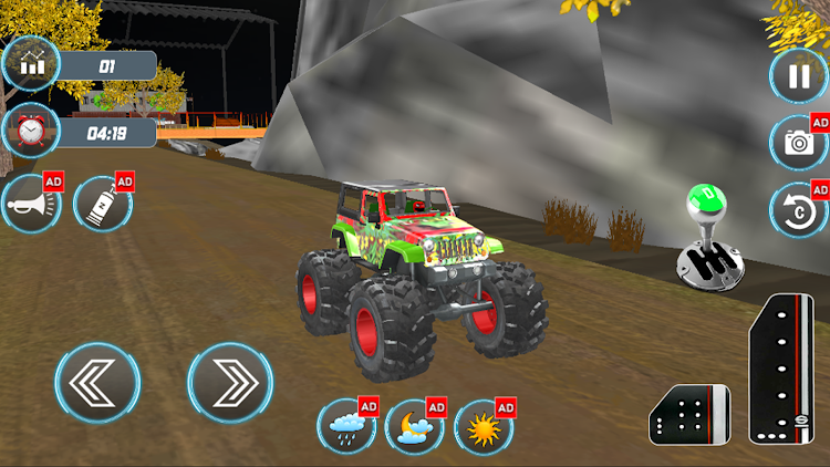 #10. Extreme Monster Truck Driving (Android) By: GoodBerry Games