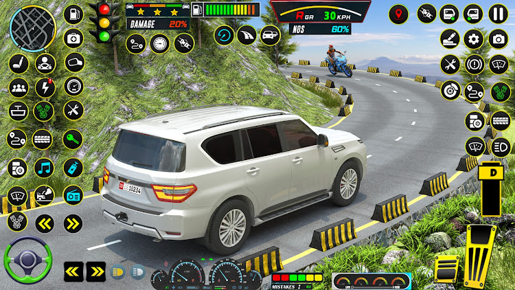 #3. American Car Driving School (Android) By: Logic Rack Inc.