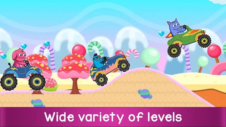 #3. Kids Monster Truck Racing Game (Android) By: App Family Kids - Games for boys and girls