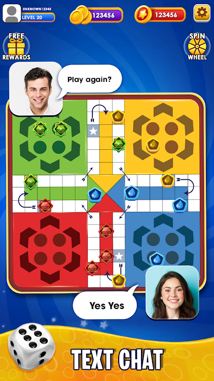 #4. Play Ludo Online With Friends (Android) By: Grey Owl Studios