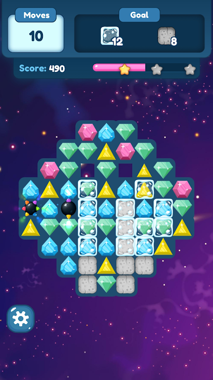 #5. Gummy Galaxy Gems (Android) By: Handitova LLC