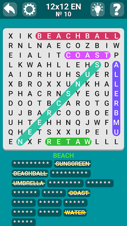 #8. Search Words With Hint (Android) By: Crossman