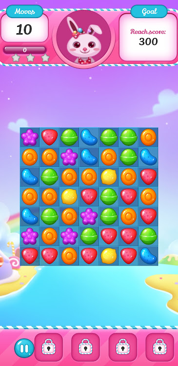 #6. Candy Match Royal (Android) By: Coco Games Company